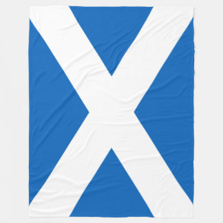 Salreifen ~ Flag Scotland Fleece Blanket