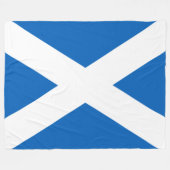 Salreifen ~ Flag Scotland Fleece Blanket (Vorderseite (Horizontal))