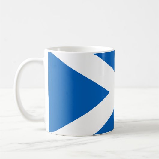 Salreifen ~ Flagge Schottlands Kaffeetasse (Links)