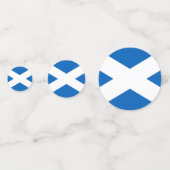 Salreifen ~ Flagge Schottlands Konfetti (Vorderseiten)