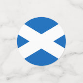 Salreifen ~ Flagge Schottlands Konfetti (Klein Vorderseite)