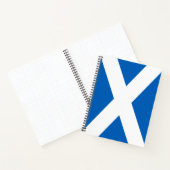 Salreifen ~ Flagge Schottlands Notizblock (Innenseite)