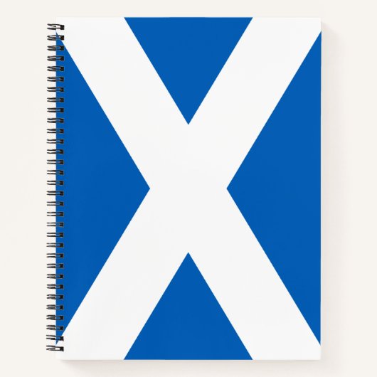 Salreifen ~ Flagge Schottlands Notizblock (Vorderseite)