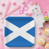 Salreifen ~ Flagge Schottlands Pappteller (Party)