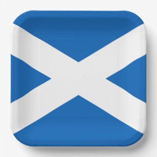 Salreifen ~ Flagge Schottlands Pappteller