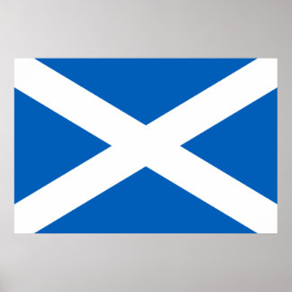 Salreifen ~ Flagge Schottlands Poster