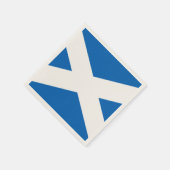 Salreifen ~ Flagge Schottlands Serviette (Ecke)
