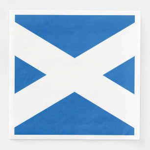 Salreifen ~ Flagge Schottlands Serviette