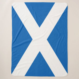 Salreifen ~ Flagge von Schottland Sherpa Blanket Sherpadecke