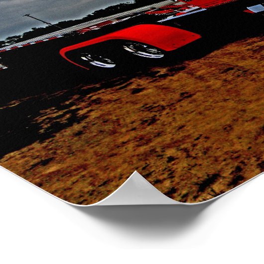 Sal's Superliner Poster (Ecke)