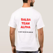 salsa2, Alpha T-Shirt (Rückseite)