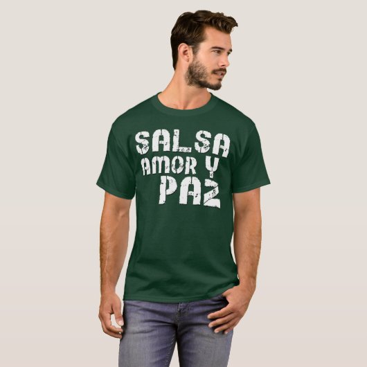 Salsa Amor y Paz T-Shirt (Vorne ganz)