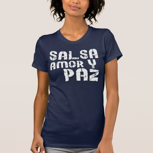 Salsa Amor y Paz T-Shirt (Vorderseite)