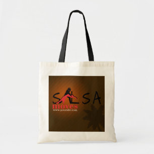 Salsa-Bewegungen - Druckbeutel Tragetasche