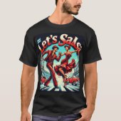 Salsa Bold und Vibrant Salsa Dance T - Shirt gelas (Vorderseite)