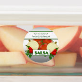 Salsa Canning Custom Food Label Etiketten (Befestigt)