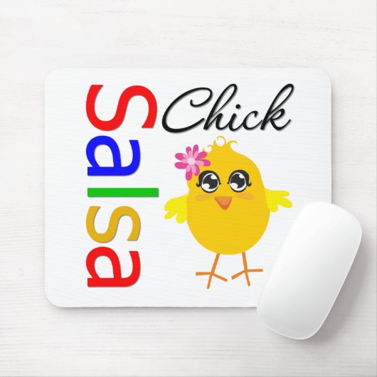 Salsa Chick Mousepad (Mit Mouse)