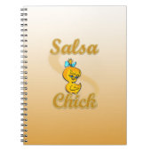 Salsa Chick Notizblock (Vorderseite)