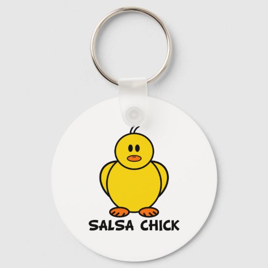 Salsa Chick Schlüsselanhänger (Vorderseite)