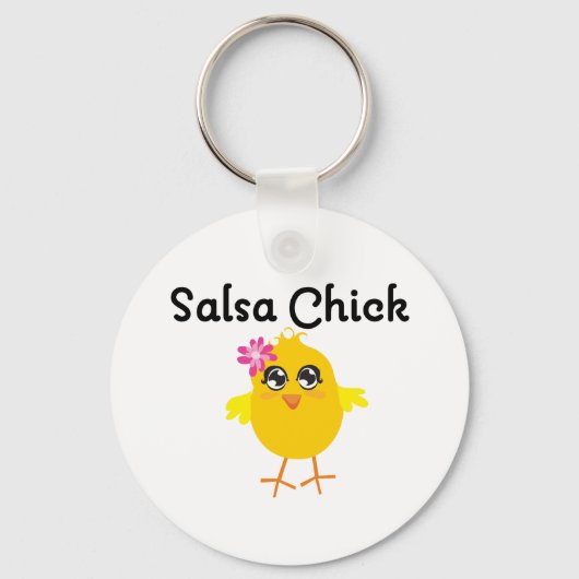Salsa Chick Schlüsselanhänger (Vorderseite)