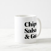 Salsa Chips und Guac Kaffeetasse (VorderseiteRechts)