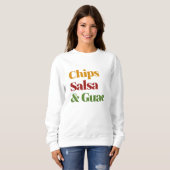 Salsa Chips und Guac Sweatshirt (Vorne ganz)