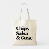 Salsa Chips und Guac Tragetasche (Rückseite)