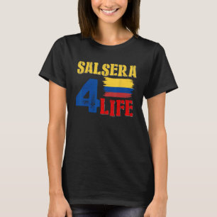 Salsa Colombiana Geschenk, Musica kolumbianische F T-Shirt