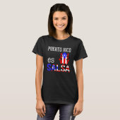 Salsa Coqui Puerto Rico Boricua Puerto Rico Pr Sa T-Shirt (Vorne ganz)