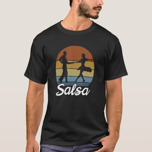 Salsa Dance Dancing Music Practice Latin 5 T-Shirt (Vorderseite)