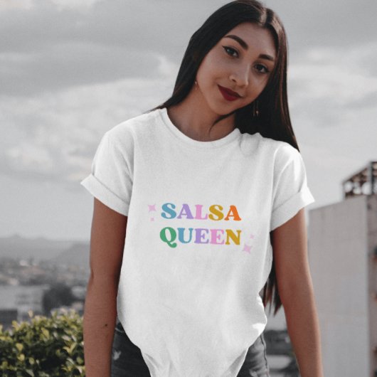 Salsa Dance Queen latin T-Shirt