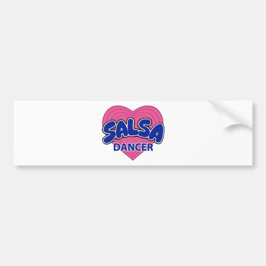 SALSA DANCER-1 AUTOAUFKLEBER (Vorne)
