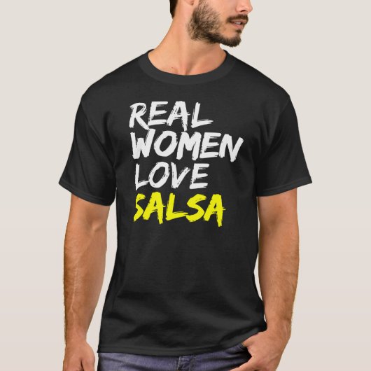 Salsa Dancer Partner Liebe Salsa T-Shirt (Vorderseite)
