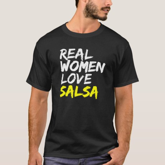 Salsa Dancer Partner Liebe Salsa T-Shirt (Vorderseite)