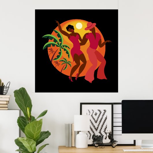 Salsa Dancer Serie 1 Poster Lg. (Heimbüro)