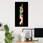 Salsa Dancers Dance Series Poster (Heimbüro)