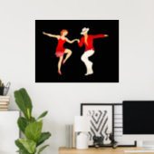 Salsa Dancers Dance Series Poster (Home Office)