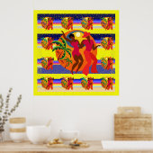 Salsa Dancers Poster Lg. (Küche)