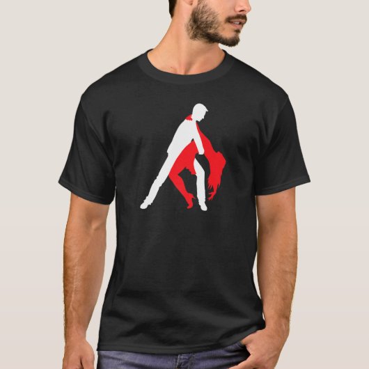 Salsa Dancing Couple 1 T-Shirt (Vorderseite)