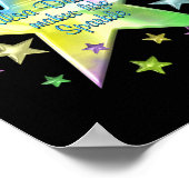 Salsa Dancing macht Leben Sparkle Stars Poster (Ecke)