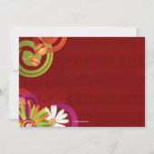 Salsa Dancing Party Einladung (Rückseite)