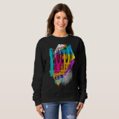 Salsa Dancing Rueda De Casino Tanz Sweatshirt (Vorne ganz)
