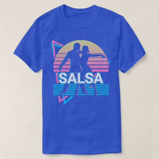 Salsa Dancing Salsa Dancer Retro Geschenk T-Shirt (Design vorne)