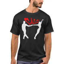 SALSA, DER SALSERO UND SALSERA T - SHIRT TANZT