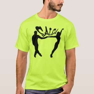 SALSA, DER SALSERO UND SALSERA T - SHIRT TANZT