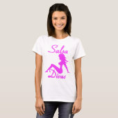 Salsa-Diva-Tanz-Shirt T-Shirt (Vorne ganz)