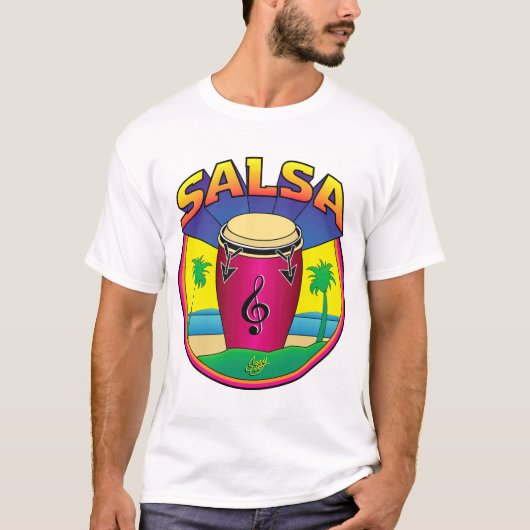 SALSA DRUM-3 T-Shirt (Vorderseite)