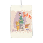 Salsa Drummer Autolufterfrischer (Vorderseite)