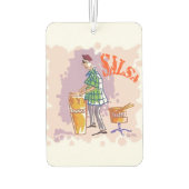 Salsa Drummer Autolufterfrischer (Rückseite)
