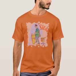 Salsa Drummer men orange T - Shirt